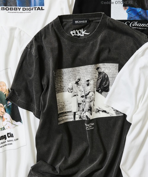BEAMS T(ビームスティー)の「eddie OTCHERE / Wu-Tang Clan / Group T-shirt②(Tシャツ/カットソー・メンズ・ブラック・XX-LARGE/X-LARGE/LARGE/MEDIUM/SMALL)」の9枚目の写真