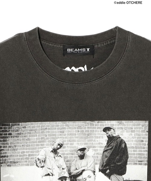 BEAMS T(ビームスティー)の「eddie OTCHERE / Wu-Tang Clan / Group T-shirt②(Tシャツ/カットソー・メンズ・ブラック・XX-LARGE/X-LARGE/LARGE/MEDIUM/SMALL)」の7枚目の写真
