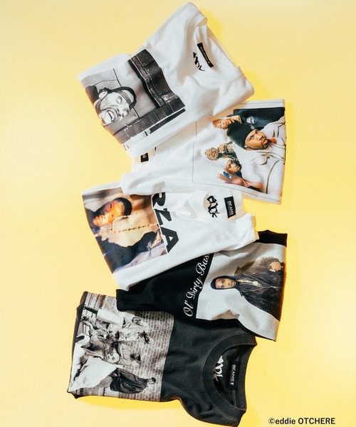 BEAMS T(ビームスティー)の「eddie OTCHERE / Wu-Tang Clan / Group T-shirt②(Tシャツ/カットソー・メンズ・ブラック・XX-LARGE/X-LARGE/LARGE/MEDIUM/SMALL)」の10枚目の写真