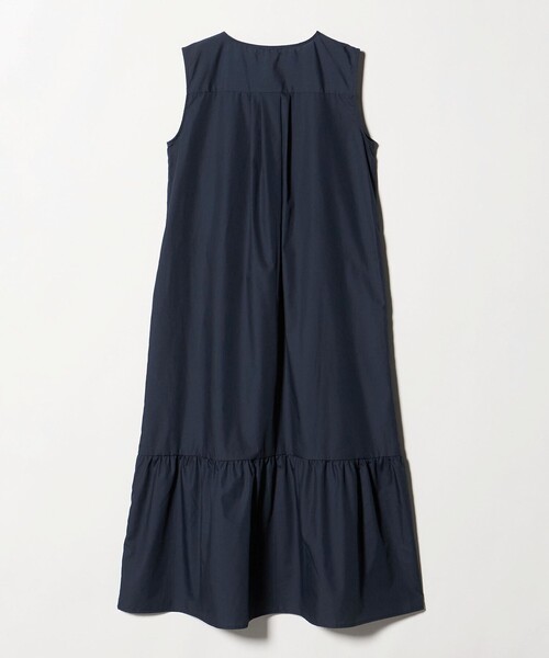 A DAY IN THE LIFE UNITED ARROWS(アデイインザライフユナイテッドアローズ)の「ステッキ キーネック ノースリーブワンピース <A DAY IN THE LIFE>(ワンピース・レディース・ケリーグリーン/ネイビー/ブラック・FREE)」の12枚目の写真