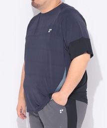 EXCELLENT FINE（エクセレント ファイン）の「Tシャツ 半袖 メンズ 大きいサイズ ベア天竺 切り替え クルーネック カットソー EXCELLENT FINE (エクセレントファイン)（Tシャツ/カットソー）」