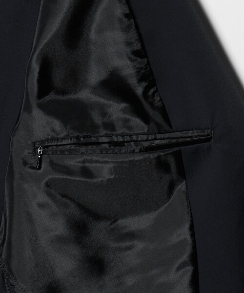 BEAUTY&YOUTH UNITED ARROWS（ビューティーアンドユースユナイテッドアローズ）の「CORDURA ドビー 2B ジャケット 撥水 ストレッチ ウォッシャブル セットアップ対応（テーラードジャケット・メンズ・ダークグレー/ネイビー・L/S/M/XL）」の14枚目の写真