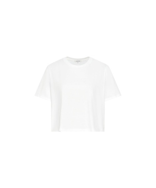 Studio Doe(スタジオドー)の「Studio Doe Cotton Loose T-shirt(Tシャツ/カットソー・レディース・ホワイト/ブラック・MEDIUM)」の3枚目の写真
