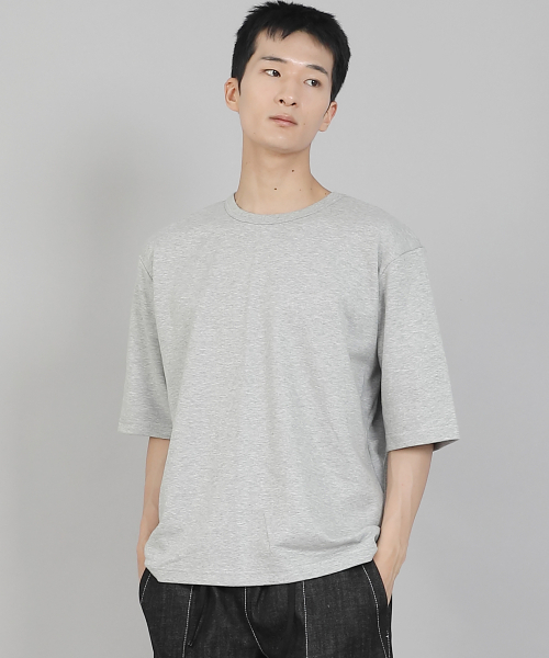 SAINTCREW（セントクルー）の「無地Rネック5部半袖TシャツRHR-896グレー（Tシャツ/カットソー・メンズ・その他・MEDIUM/LARGE/X-LARGE/XX-LARGE/XXX-LARGE/XXXX-LARGE）」の6枚目の写真