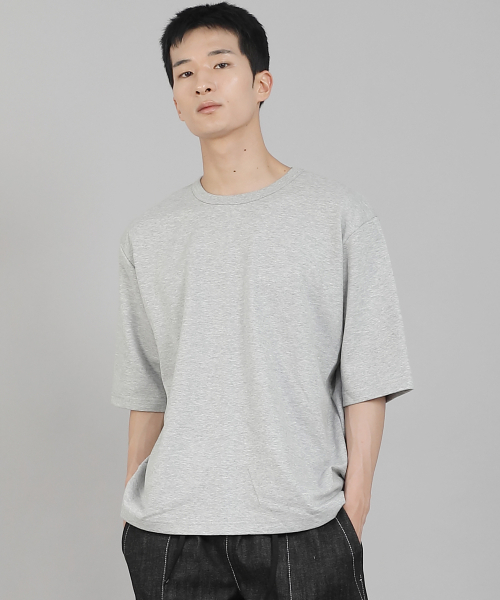 SAINTCREW（セントクルー）の「無地Rネック5部半袖TシャツRHR-896グレー（Tシャツ/カットソー・メンズ・その他・MEDIUM/LARGE/X-LARGE/XX-LARGE/XXX-LARGE/XXXX-LARGE）」の5枚目の写真
