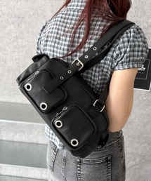 WEGO | WEGO/【26年春夏新作】アイレットデザインボストンバッグ(ボストンバッグ)