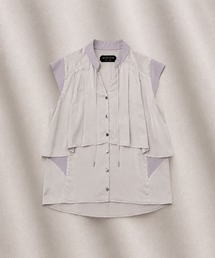 UNITED TOKYO（ユナイテッドトウキョウ）の「【ZOZO限定！】キュプラフレンチスリーブブラウス｜新作/夏服/オフィスカジュアル/オケージョン/接触冷感/シアー（シャツ/ブラウス）」