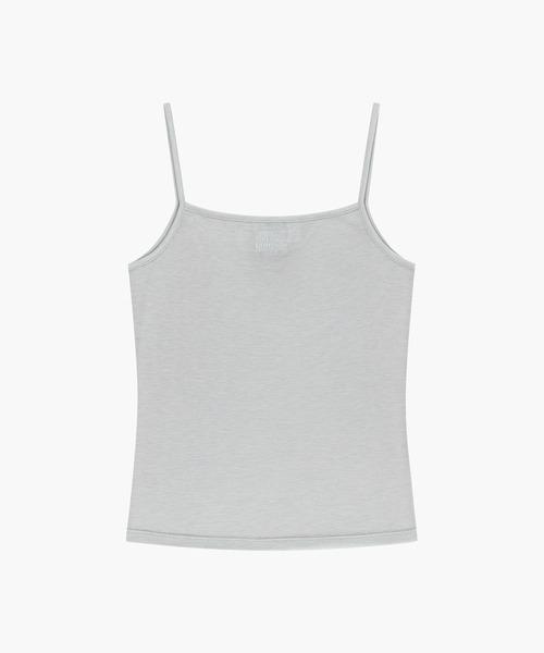 MARITHE + FRANCOIS GIRBAUD(マリテフランソワジルボー)の「W SMALL CLASSIC LOGO SLEEVELESS LAYERED TEE(Tシャツ/カットソー・レディース・ライトグレー/スカイブルー・SMALL/MEDIUM)」の9枚目の写真