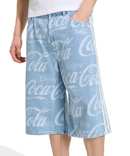 adidas COCA COLA CLASSIC SPORT DENIM SHORT / アディダス コカ