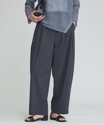 qualite | 【接触冷感】タイプライター タックバレルパンツ(その他パンツ)