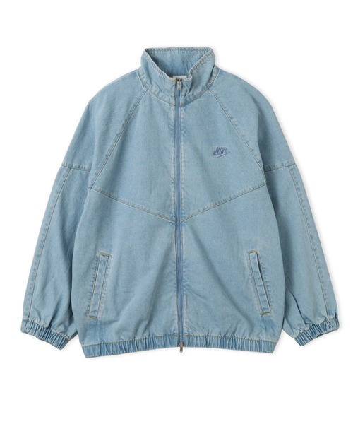 NIKE（ナイキ）の「NIKE AS W NK WR DENIM JKT / ナイキ ウィメンズ WR デニム ジャケット 【SP】（デニムジャケット・レディース・ライトインディゴブルー・S/M/L）」の6枚目の写真
