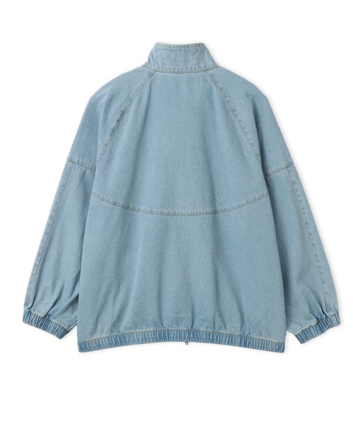 NIKE（ナイキ）の「NIKE AS W NK WR DENIM JKT / ナイキ ウィメンズ WR デニム ジャケット 【SP】（デニムジャケット・レディース・ライトインディゴブルー・S/M/L）」の8枚目の写真