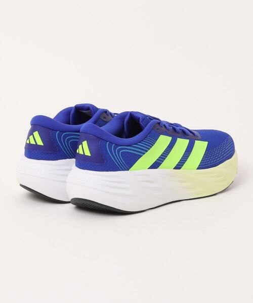 adidas(アディダス)の「adidas アディダス GALAXY 8 M【軽量】メンズスニーカー ランニングシューズ 厚底(ギャラクシー8M) IH9804 ルシッドブルー/シグナルグリーン/レイブル(スニーカー・メンズ・ブルー・29.0cm/30.0cm/31cm/25.5cm/26.0cm/26.5cm/27.0cm/27.5cm/28.0cm)」の2枚目の写真