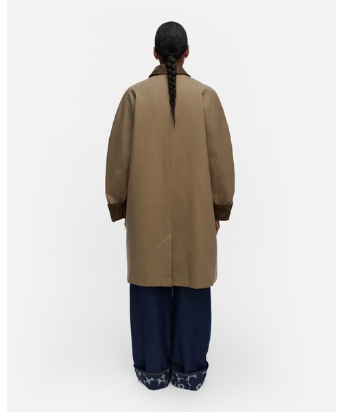 marimekko(マリメッコ)の「【バナー掲載特典付】Eepos Solid Unikko / coat(その他アウター・レディース・ブラウン・X-SMALL/LARGE/MEDIUM/SMALL/XX-SMALL)」の5枚目の写真