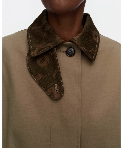 marimekko(マリメッコ)の「【バナー掲載特典付】Eepos Solid Unikko / coat(その他アウター・レディース・ブラウン・X-SMALL/LARGE/MEDIUM/SMALL/XX-SMALL)」の6枚目の写真
