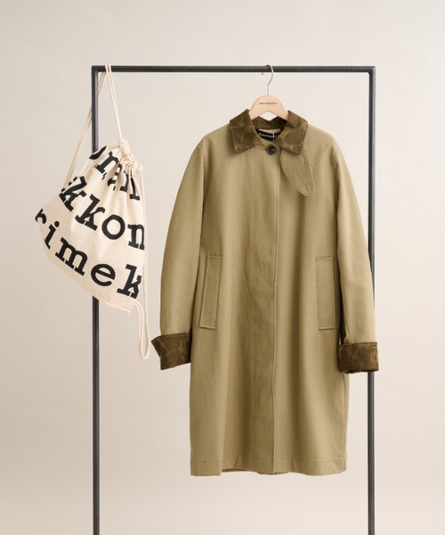 marimekko(マリメッコ)の「【バナー掲載特典付】Eepos Solid Unikko / coat(その他アウター・レディース・ブラウン・X-SMALL/LARGE/MEDIUM/SMALL/XX-SMALL)」の2枚目の写真