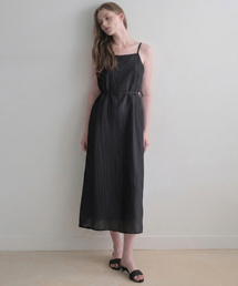 Summer rainy one-piece (black)