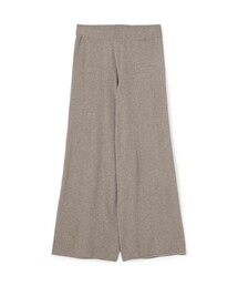 スパンカシミヤ ワイドレッグパンツ WISC1104