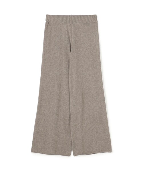 JAMES PERSE(ジェームスパース)の「スパンカシミヤ ワイドレッグパンツ WISC1104(その他パンツ・レディース・ブラウン/ブラック・2/0/1)」の1枚目の写真