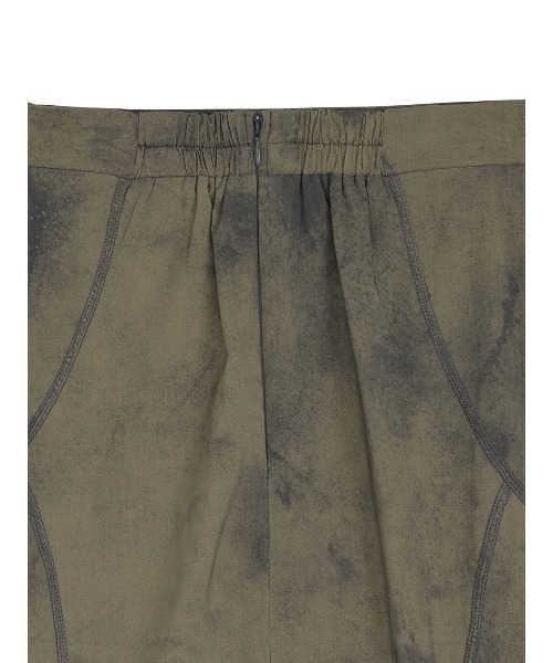 Ameri（アメリ）の「GRUNGE STRETCH SKIRT（スカート・レディース・カーキ/ブラック・SMALL/MEDIUM）」の4枚目の写真