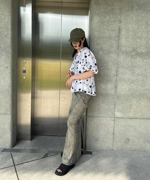 Ameri（アメリ）の「GRUNGE STRETCH SKIRT（スカート・レディース・カーキ/ブラック・SMALL/MEDIUM）」の21枚目の写真