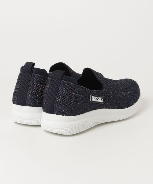 PERSON'S（パーソンズ）の「PERSON'S 軽量ニットスニーカー（スリッポン・レディース・ネイビー/ピンク/ブラック・22.5cm/24.0cm/23.5cm/23.0cm/24.5cm）」の18枚目の写真