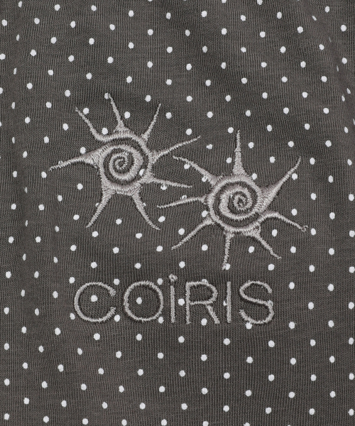 COIRIS（コイリス）の「タビドットホルターネックスリーブレスナシ (4カラー)（Tシャツ/カットソー・レディース・ホワイト/ネイビー/PINK/チャコール・FREE）」の7枚目の写真