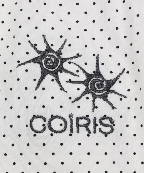COIRIS（コイリス）の「タビドットホルターネックスリーブレスナシ (4カラー)（Tシャツ/カットソー・レディース・ホワイト/ネイビー/PINK/チャコール・FREE）」の11枚目の写真