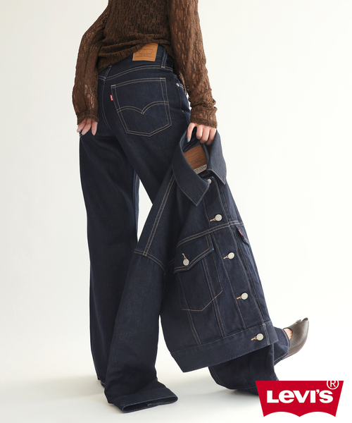 Spick & Span(スピックアンドスパン)の「《別注》LEVI’S(R) for Spick & Span LOOSE BOOT(デニムパンツ・レディース・ネイビー・27/26/25/24/28)」の3枚目の写真