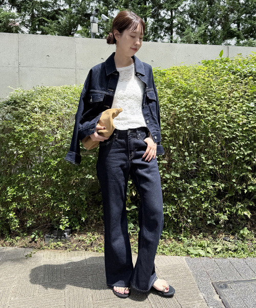 Spick & Span(スピックアンドスパン)の「《別注》LEVI’S(R) for Spick & Span LOOSE BOOT(デニムパンツ・レディース・ネイビー・27/26/25/24/28)」の7枚目の写真