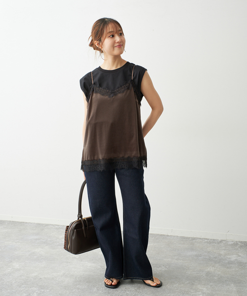 Spick & Span(スピックアンドスパン)の「《別注》LEVI’S(R) for Spick & Span LOOSE BOOT(デニムパンツ・レディース・ネイビー・27/26/25/24/28)」の9枚目の写真
