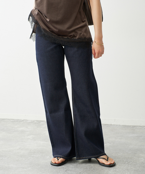 Spick & Span(スピックアンドスパン)の「《別注 / 》LEVI’S for Spick & Span LOOSE BOOT(デニムパンツ・レディース・ネイビー・27/26/25/24/28)」の5枚目の写真