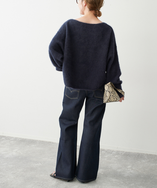 Spick & Span(スピックアンドスパン)の「《別注》LEVI’S(R) for Spick & Span LOOSE BOOT(デニムパンツ・レディース・ネイビー・27/26/25/24/28)」の19枚目の写真