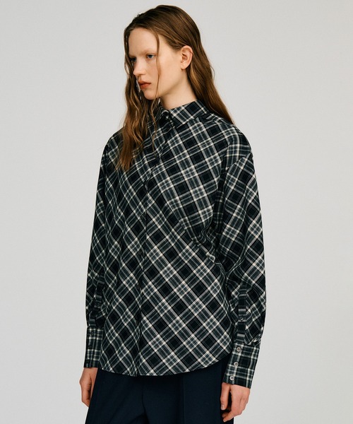 PRANK PROJECT(プランクプロジェクト)の「【2026Autumn Pre-Order】バックワーズシャツ / Backwards Shirt(シャツ/ブラウス・レディース・グレー/ブラウン/ブラック・FREE)」の15枚目の写真