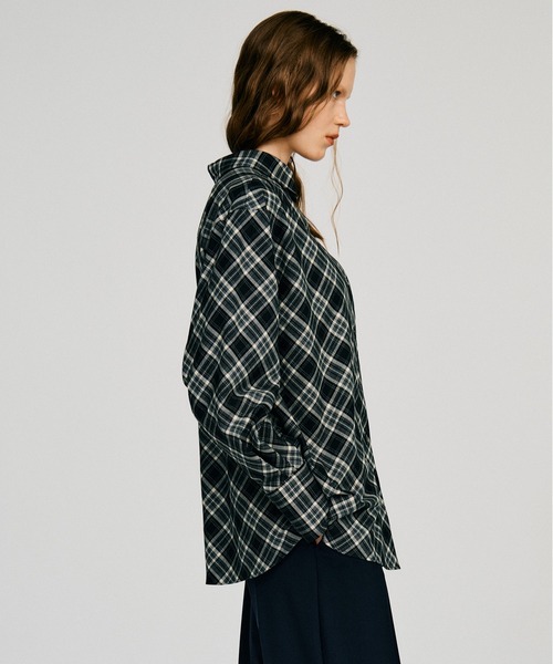 PRANK PROJECT(プランクプロジェクト)の「【2026Autumn Pre-Order】バックワーズシャツ / Backwards Shirt(シャツ/ブラウス・レディース・グレー/ブラウン/ブラック・FREE)」の17枚目の写真