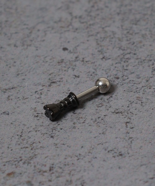 EVER METAL(エバーメタル ever metal EVER METAL)の「EVERMETAL アンテナヘリックス ボディピアス 金属アレルギー対応 サージカルステンレス 316L 日本製(ピアス(片耳用)・メンズ・ゴールド系1/シルバー系6/ブラック系4/ブラック系6/ブラック系2/ブラック系1/ブラック系5/ゴールド系2/シルバー系4/ゴールド系6/シルバー系2/ゴールド系5/シルバー系5/シルバー系1/シルバー系3/ブラック系3/ゴールド系3/ゴールド系4・FREE)」の20枚目の写真