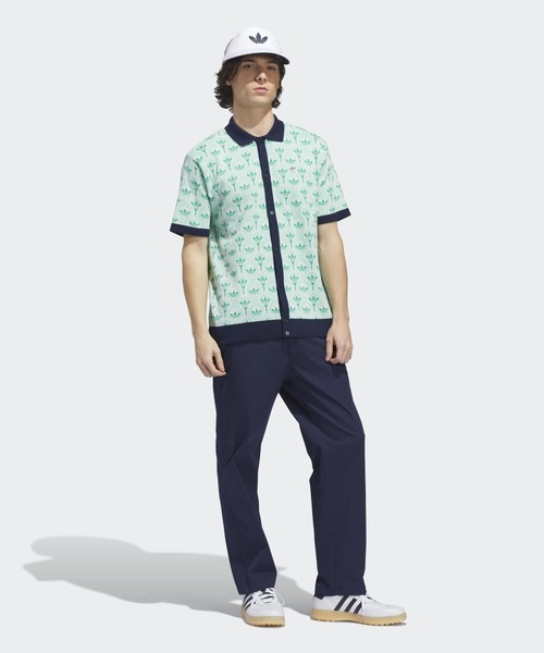 adidas(アディダス)の「オリジナルス ニットポロシャツ【adidas Golf/アディダスゴルフ】(ポロシャツ・メンズ・グリーン・X-LARGE/LARGE/MEDIUM/SMALL/XX-LARGE/3XL)」の12枚目の写真