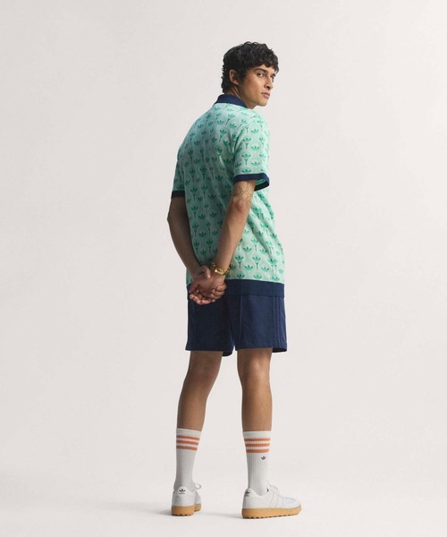 adidas(アディダス)の「オリジナルス ニットポロシャツ【adidas Golf/アディダスゴルフ】(ポロシャツ・メンズ・グリーン・X-LARGE/LARGE/MEDIUM/SMALL/XX-LARGE/3XL)」の6枚目の写真