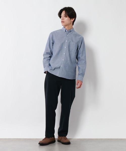 GLOBAL WORK(グローバルワーク)の「イージーケアオックス/ボタンダウンシャツ/680717(シャツ/ブラウス・メンズ・オフホワイト/サックスブルー/バーガンディー・SMALL/X-LARGE/LARGE/MEDIUM)」の19枚目の写真