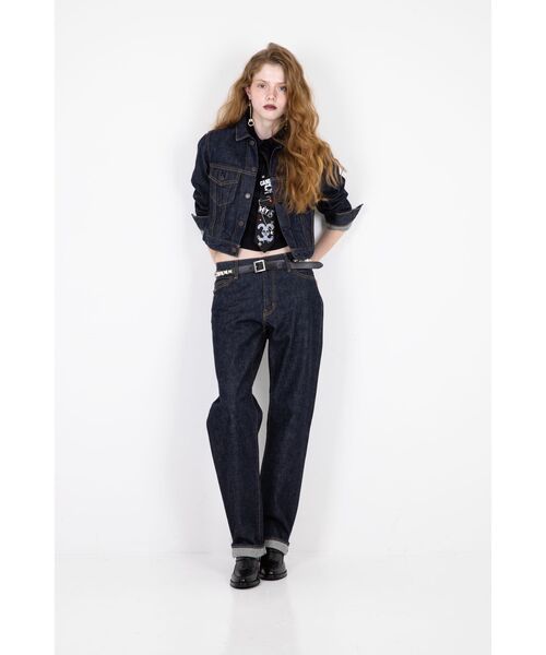 HYSTERIC GLAMOUR(ヒステリックグラマー)の「デニムジャケット(デニムジャケット・レディース・インディゴブルー・MEDIUM/SMALL)」の3枚目の写真