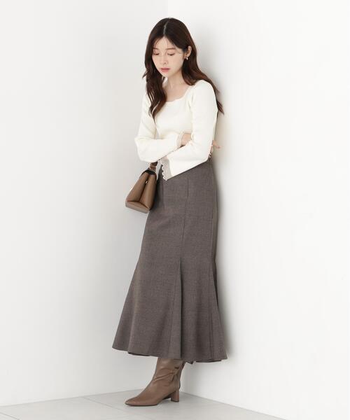 PROPORTION BODY DRESSING(プロポーションボディドレッシング)の「Autumnマーメイドスカート / 1216220900(スカート・レディース・ボルドー/ブラウン系その他/ブラック・MEDIUM/P/S/PSS/SMALL)」の16枚目の写真