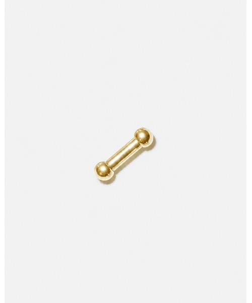 MORPH(モルフ)の「MORPH モルフ バーベル ボディーピアス 6ゲージ 8mm~16mm(ピアス(片耳用)・レディース・ゴールド・8/10/12/14/16)」の3枚目の写真