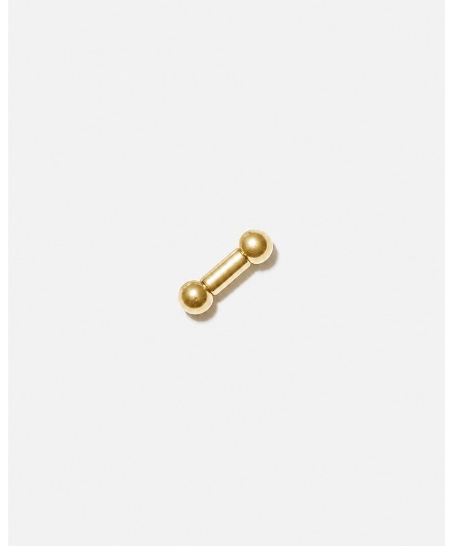 MORPH(モルフ)の「MORPH モルフ バーベル ボディーピアス 6ゲージ 8mm~16mm(ピアス(片耳用)・レディース・ゴールド・8/10/12/14/16)」の5枚目の写真
