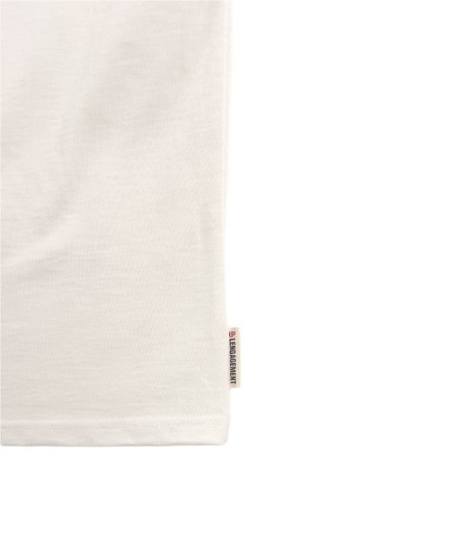 LENGAGEMENT（ランガージュマン）の「オーバーサイズ LGGM 半袖Tシャツ [オフホワイト]（Tシャツ/カットソー・レディース・その他・100/105/95）」の5枚目の写真