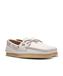 GODNEY BOAT. WHITE GRAIN LEA