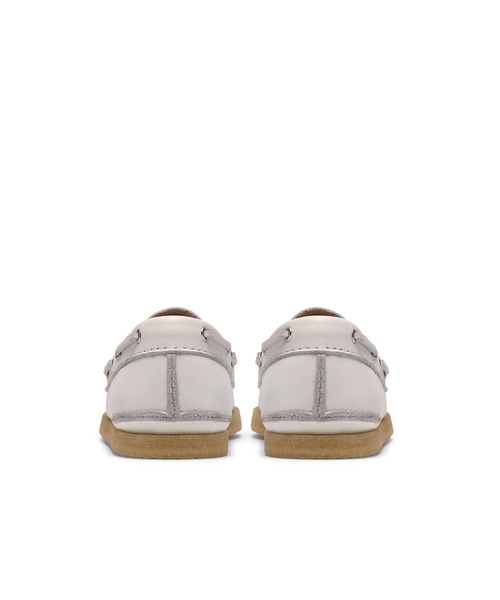 Clarks(クラークス)の「GODNEY BOAT. WHITE GRAIN LEA(スニーカー・レディース・ホワイト・23.5cm/24.0cm/22.5cm/23.0cm/25.0cm/24.5cm)」の6枚目の写真