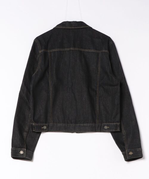 unnu(ユヌ)の「ジップアップデニムジャケット(デニムジャケット・レディース・ダークブルー・M/L)」の9枚目の写真