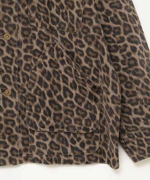 NOLLEY’S(ノーリーズ)の「【WEB限定】ウォッシャブルレオパードジャケット(ブルゾン・レディース・ベージュ系その他3・FREE)」の13枚目の写真