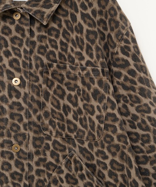 NOLLEY’S(ノーリーズ)の「【WEB限定】ウォッシャブルレオパードジャケット(ブルゾン・レディース・ベージュ系その他3・FREE)」の14枚目の写真
