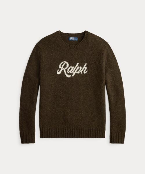 POLO RALPH LAUREN(ポロ ラルフ ローレン)の「The Ralph ロゴ セーター(ニット/セーター・メンズ・ブラウン・S/M/L)」の5枚目の写真